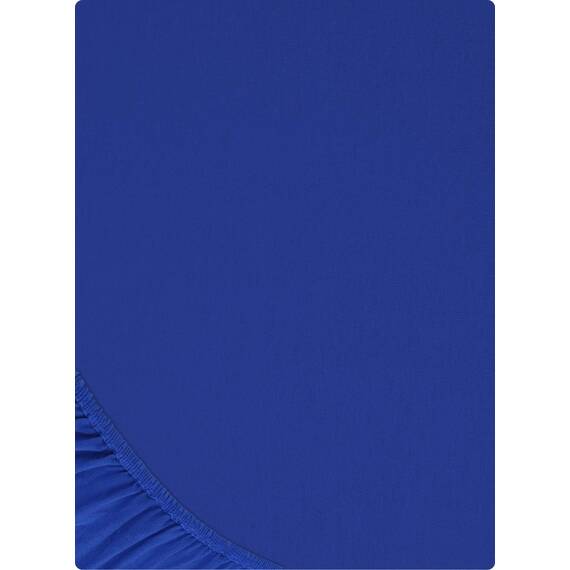 Buymax Spannbettlaken 120x200cm Baumwolle 100% Spannbetttuch Bettlaken Jersey, Matratzenhöhe bis 25 cm, Farbe Dunkelblau