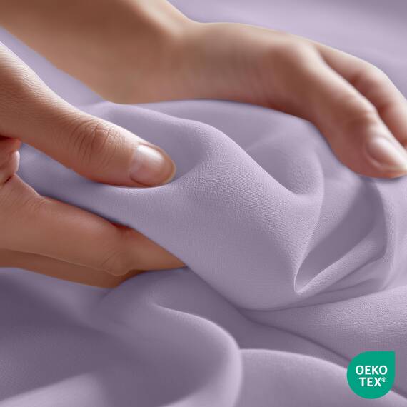 Utopia Bedding Bettlaken, weich gebürstetes Mikrofasergewebe, schrumpffreies und lichtbeständiges Oberlaken, pflegeleicht, nur 1 Bettlaken, Queensize, Lavendel
