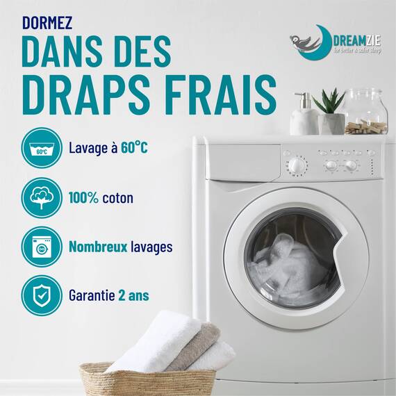 Dreamzie Kissenbezug 40x60 (Set mit 2) - 100% Jersey Baumwolle 150 g/qm Kissenbezüge -Anthrazit - Für Kissen 40 x 60 cm - Kissenhülle - Kissenbezug - Resistent und Hypoallergen (Packung mit 2)