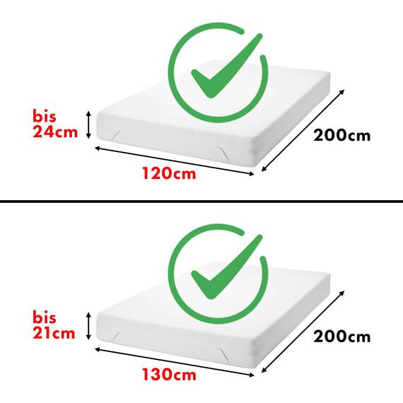 Jacobson Jersey Spannbettlaken Spannbetttuch Baumwolle Bettlaken (120x200-130x200 cm, Rot)