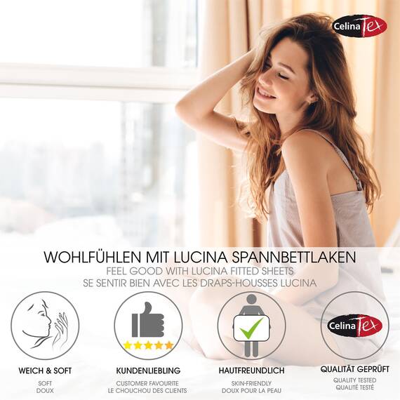 CelinaTex Jersey Topper Spannbettlaken Lucina 140x200-160x200cm Bordeaux rot 100% Baumwolle gekämmt bis 12cm Matratzenhöhe Spannbettbezug, Leintuch, Bettlaken, elastisch, Strech, Oeko-Tex