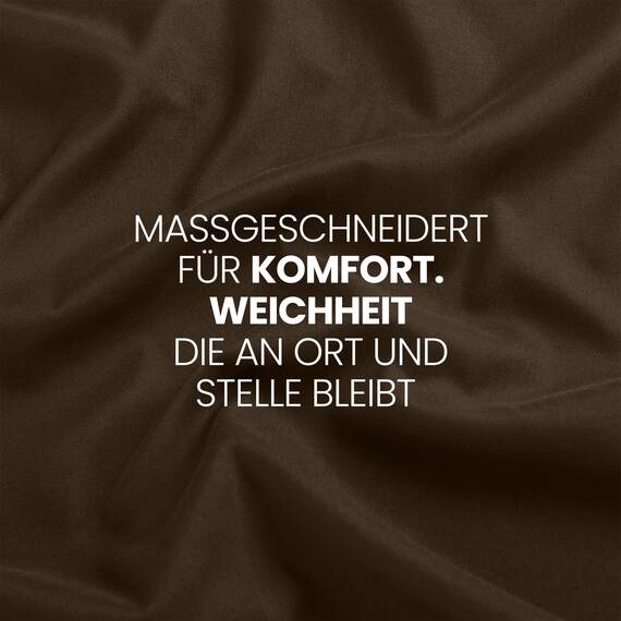 Utopia Bedding - Spannbettlaken 140x200cm - Braun - Gebürstete Polyester-Mikrofaser Spannbetttuch - 35 cm Tiefe Tasche
