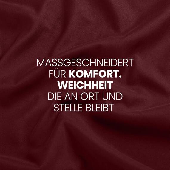Utopia Bedding - Spannbettlaken 200x200cm - Burgunderrot - Gebürstete Polyester-Mikrofaser Spannbetttuch - 35 cm Tiefe Tasche