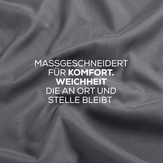 Utopia Bedding - Topper Spannbettlaken 140x200cm - Grau - Gebürstete Polyester-Mikrofaser Spannbetttuch - 15 cm Tiefe Tasche