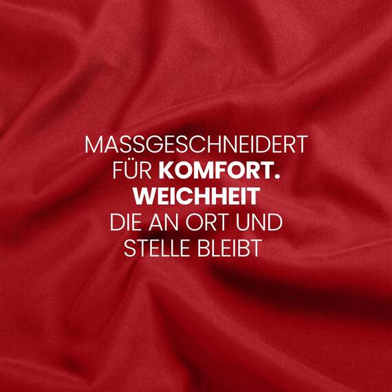 Utopia Bedding - Spannbettlaken 160x200cm - Rot - Gebürstete Polyester-Mikrofaser Spannbetttuch - 35 cm Tiefe Tasche