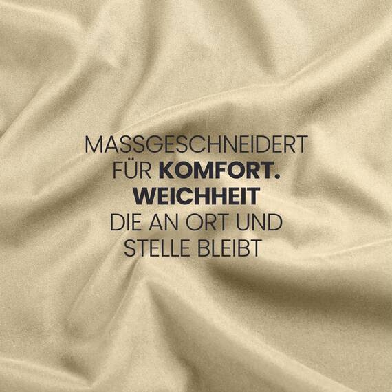 Utopia Bedding - Spannbettlaken 90x200cm - Beige - Gebürstete Mikrofaser Spannbetttuch - 35 cm Tiefe Tasche