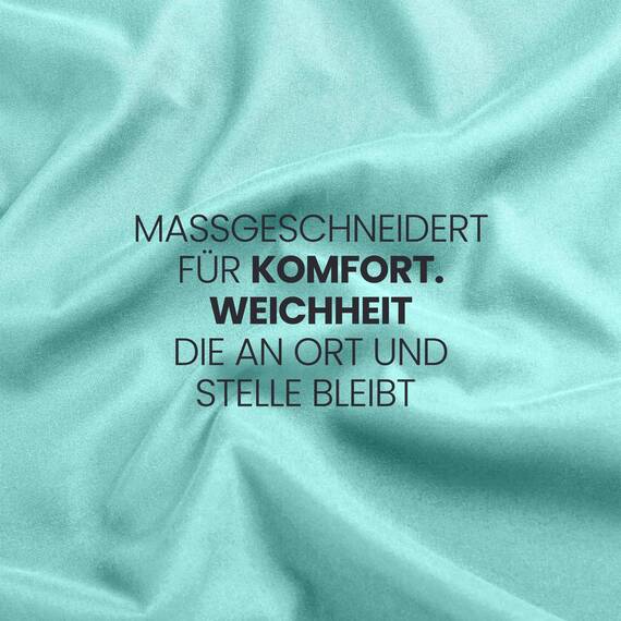 Utopia Bedding - Spannbettlaken 180x200cm - Spa Blau - Gebürstete Polyester-Mikrofaser Spannbetttuch - 35 cm Tiefe Tasche