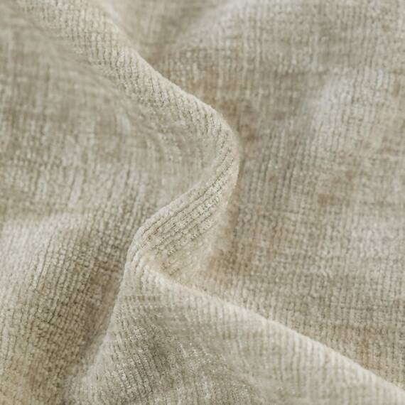 CaliTime Gemütliche Kissenbezüge für Couch, Sofa, Heimdekoration, einfarbig, weiches Chenille, 50 cm x 50 cm, Helltaupe, 2 Stück