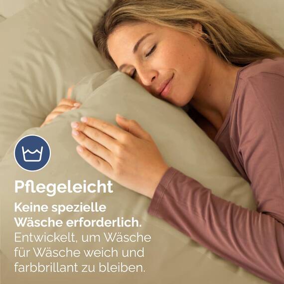 Kissenbezüge 40x40 cm Beige im 2er-Pack - Weiche Kopfkissenbezüge aus Mikrofaser - Atmungsaktive, pflegeleichte und knitterfreie Kissenhüllen - Maschinenwaschbar mit Hotelverschluss - Oeko-TEX