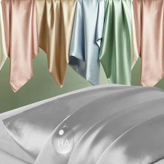 Seidenkissenbezüge, Maulbeerseide, Queen-Size-Größe, 2er-Set, Anti-Akne-Seiden-Kissenbezüge für Haar und Haut, natürliche Seidensatin-Kissenbezüge, Geschenke für Damen und Herren, 2 Stück mit