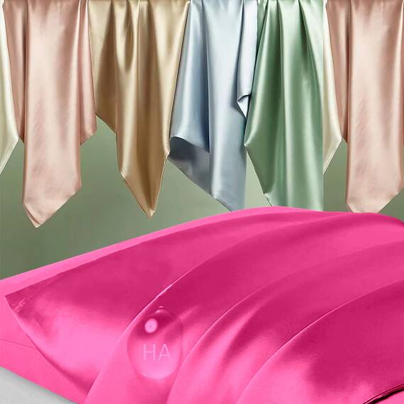 Seidenkissenbezug für Haar und Haut, Maulbeerseide-Kissenbezüge, Queen-Size-Größe, Anti-Akne, kühlend, für Schönheit, Schlaf, beide Seiten, natürliche Seidensatin-Kissenbezüge mit verstecktem