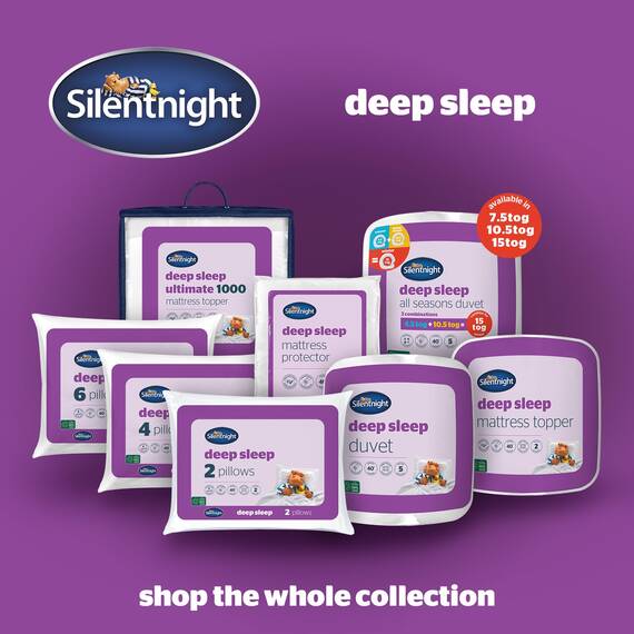 Silentnight Deep Sleep - Matratzenauflage - 137 × 193cm