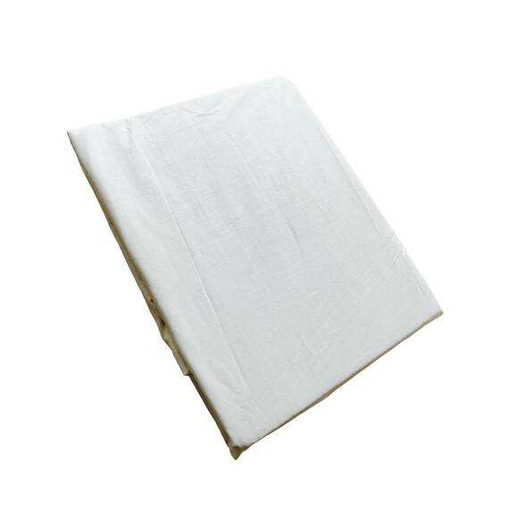 Spannbettlaken, feinste 100 % ägyptische Baumwolle, 23 cm, weiß, Super King