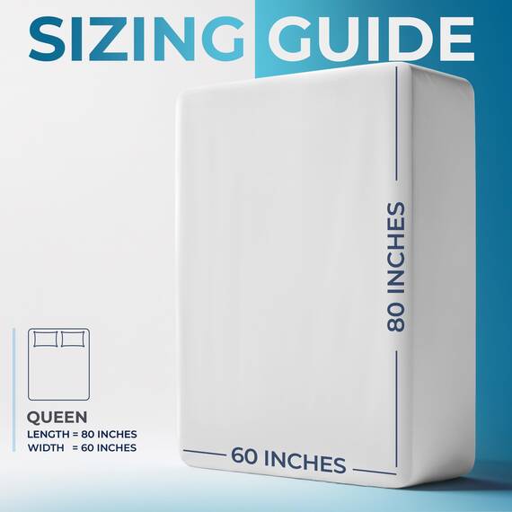 Utopia Bedding Spannbettlaken für Queen-Size-Bett, extra Tiefe Tasche, passend für Matratzen bis zu 53,3 cm, Hotel-Luxus, weich, atmungsaktiv und bequem, schrumpffrei, lichtbeständig, pflegeleicht