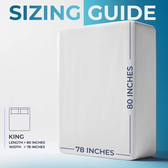 Utopia Bedding Spannbetttuch für Kingsize-Betten, extra Tiefe Taschen, Taschenhöhe 53 cm, weiche Mikrofaser, schrumpf- und farbecht, pflegeleicht, nur 1 Spannbetttuch (weiß)