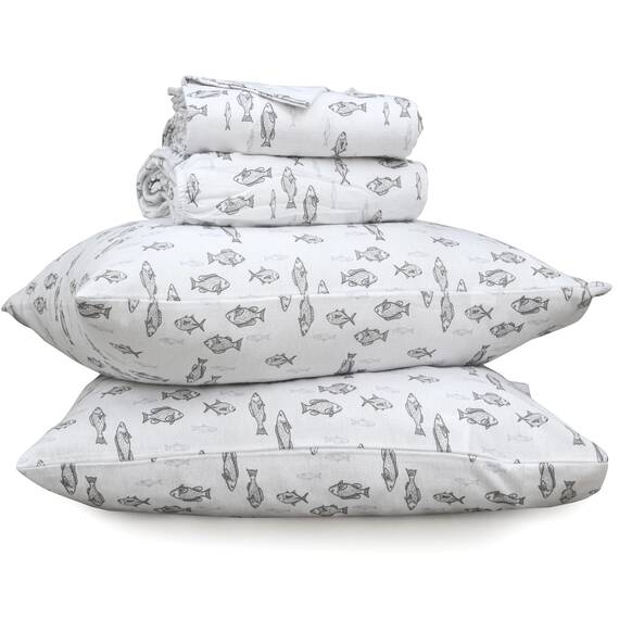 RUVANTI Flanell-Bettlaken-Sets für Queen-Size-Betten – 100% Baumwolle, gebürstetes Flanell-Bettwäsche-Set – Tiefe Taschen 40,6 cm (passend für bis zu 45,7 cm) – alle Jahreszeiten atmungsaktiv und