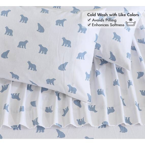 RUVANTI 100% Baumwolle, 4-teiliges Flanell-Bettlaken für King-Size-Bett, Tiefe Tasche, warm, super weich, atmungsaktiv, feuchtigkeitsableitend, Spannbetttuch, 2 Kissenbezüge – ganz grau