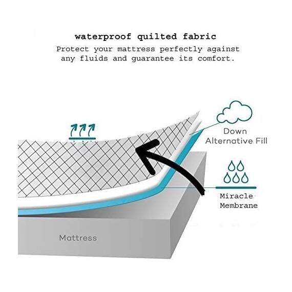 Niagara Sleep Solution Frottee-Kissenbezüge, 4 Stück, Kingsize-Bett (Bambus, Queen-Size-