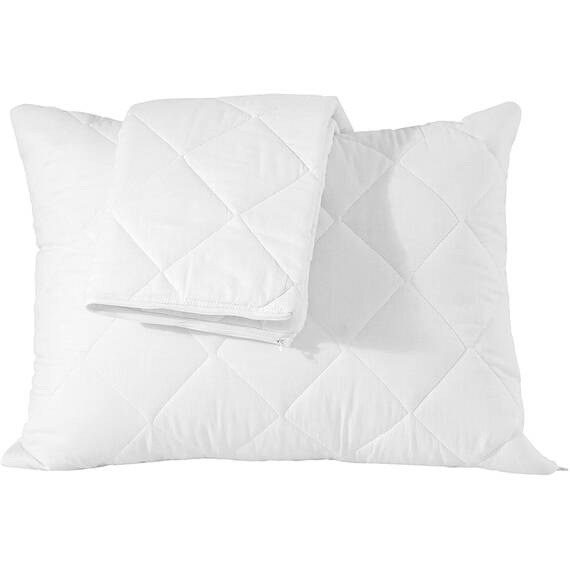 Niagara Sleep Solution Frottee-Kissenschoner, 4er-Pack, Kingsize-Bett (Bambus, Standard)