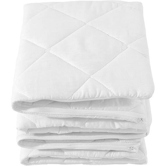 Niagara Sleep Solution Frottee-Kissenschoner, 4er-Pack, Kingsize-Bett (Bambus, Standard)