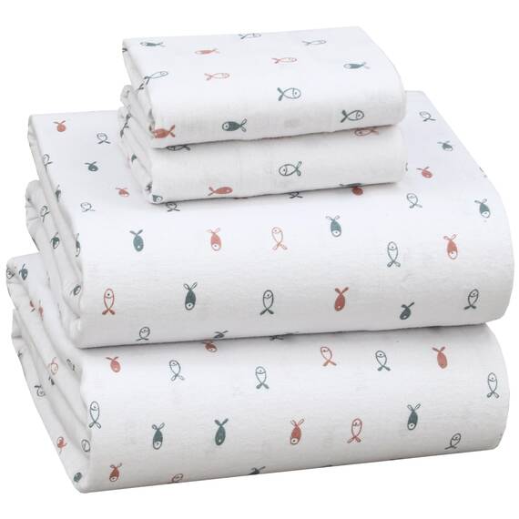 RUVANTI Flanell-Bettwäsche California King – 100 % gebürstete Baumwolle – tiefe Taschen 40,6 cm (passend für bis zu 45,7 cm) – alle Jahreszeiten atmungsaktiv und super weich – warm und gemütlich – 4