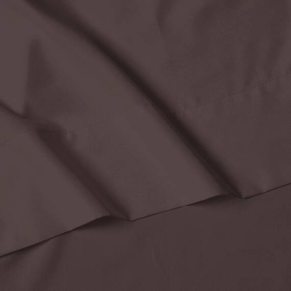 Elegant Comfort Luxuriöses 3-teiliges Bettwäsche-Set – luxuriöse Bettwäsche mit 1500 Fadenzahl, ägyptische Qualität Modern Full braun