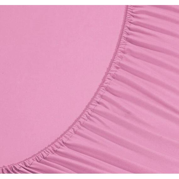Elegant Comfort Luxuriöses 5-teiliges Bettwäsche-Set, Luxus-Bettwäsche, Fadenzahl 1500, ägyptische Qualität, Knitter- und lichtbeständig, kühl und atmungsaktiv, leicht elastisch, Hellrosa
