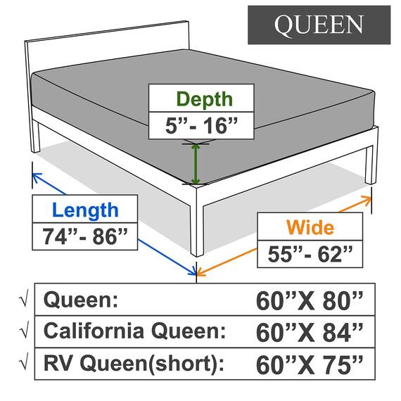 N&Y Home Queen-Size-Spannbetttuch, 4-Wege-Stretch-Jersey-Strick, T-Shirt-Gefühl & ultraweich, rutschfest & eng anliegende Passform für Matratzen (tief: 12.7 cm - 40.6 cm) – Grau gestreift, Queen
