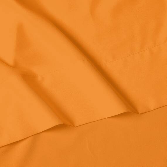 Elegant Comfort Luxuriöses 3-teiliges Bettwäsche-Set – luxuriöse Bettwäsche mit 1500 Fadenzahl, ägyptische Qualität Traditionell Twin/Twin XL Kaki-Orange