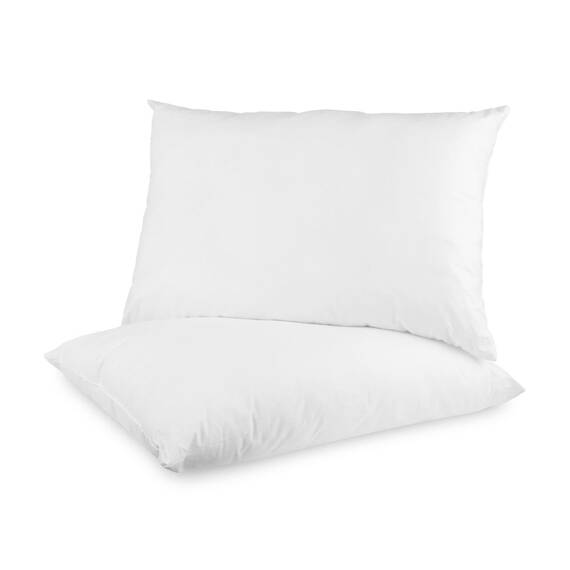 BioPEDIC 4er Pack Bettkissen mit eingebauter Ultra-Fresh Anti-Geruchs-Technologie, Standardgröße, weiß
