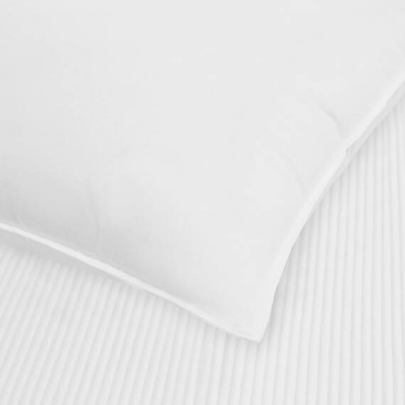 BioPEDIC 4er Pack Bettkissen mit eingebauter Ultra-Fresh Anti-Geruchs-Technologie, Standardgröße, weiß