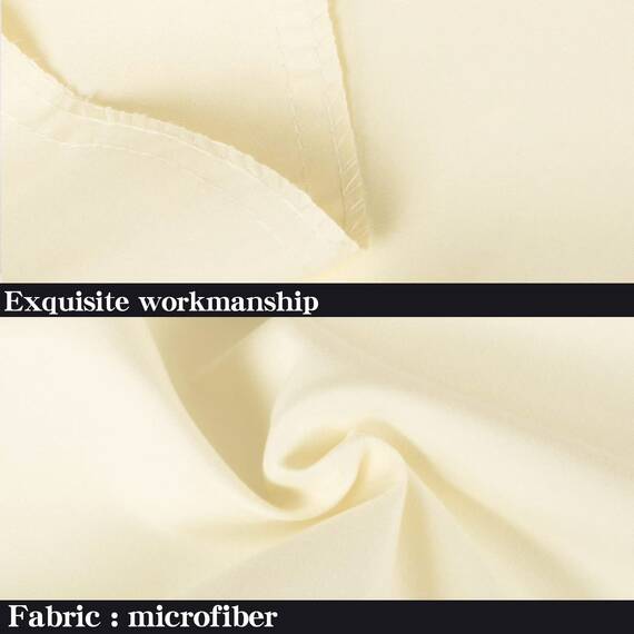 NTBAY Kissenbezüge, 100% gebürstete Mikrofaser, einfarbig, 1800, super weich und gemütlich, knitterfrei, farbecht, schmutzabweisend, mit Hotelverschluss, Bettkissenbezüge, 50 x 75 cm,