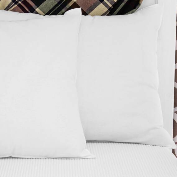 BioPEDIC 4er Pack Bettkissen mit eingebauter Ultra-Fresh Anti-Geruchs-Technologie, Standardgröße, weiß