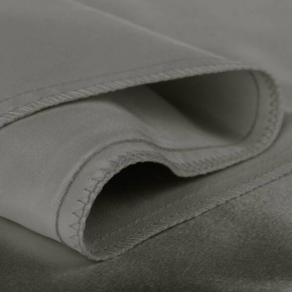 BLISSFORD Satin-Kissenbezug mit Reißverschluss, für Haar- und Hautpflege, fühlt sich weich und kühl an wie ein Seidenkissenbezug, Satin-Kissenbezüge, 2 Stück, Dunkelgrau – Queen-Size-Größe