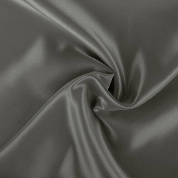 BLISSFORD Satin-Kissenbezug mit Reißverschluss, für Haar- und Hautpflege, fühlt sich weich und kühl an wie ein Seidenkissenbezug, Satin-Kissenbezüge, 2 Stück, Dunkelgrau – Queen-Size-Größe