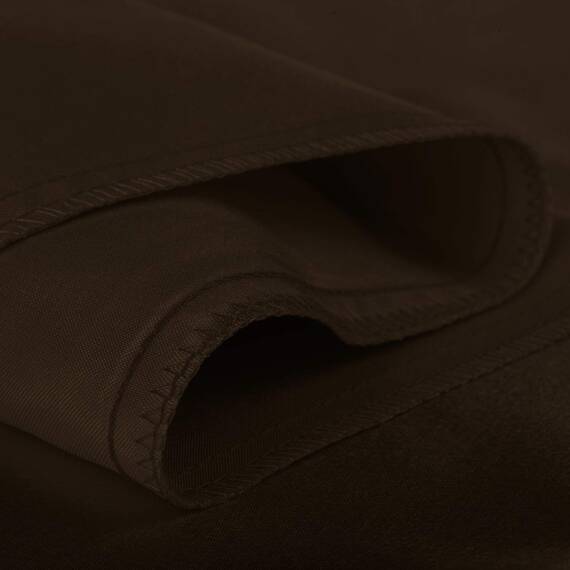 Shop Bedding Luxus Satin Kissenbezug für Haar-Satin Euro Kopfkissenbezug mit Reißverschluss, Blissford Königin (2-Pack) Braun