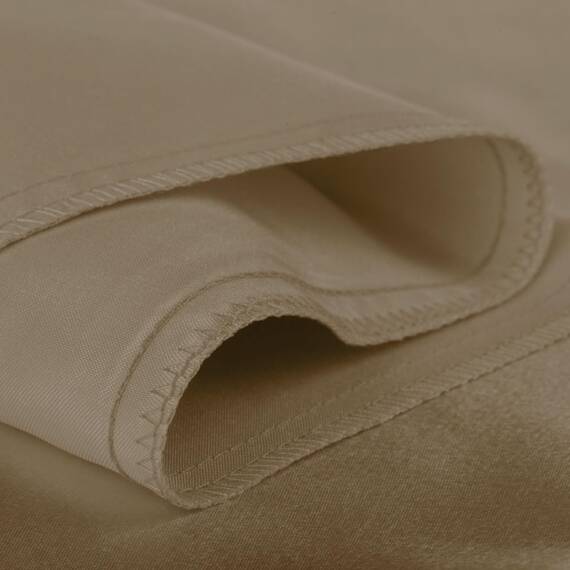 BLISSFORD Satin-Kissenbezug mit Reißverschluss, für Haar- und Hautpflege, fühlt Sich weich und kühl an wie EIN Seidenkissenbezug, beigefarbener Satin-Kissenbezug, 2er-Pack, Seidenkissenbezug