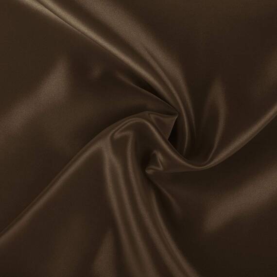 Shop Bedding Luxus Satin Kissenbezug für Haar-Satin Euro Kopfkissenbezug mit Reißverschluss, Blissford Königin (2-Pack) Braun