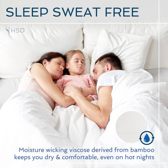 Hotel Sheets Direct 4-teiliges Bettwäsche-Set California King Size, 100 % Viskose aus Bambus, mit 2 Kissenbezügen, kühlend und atmungsaktiv, Luxus-Bettwäsche, feuchtigkeitsableitend, Hellgelb