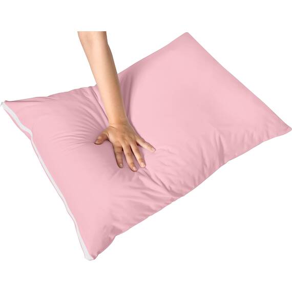 Utopia Bedding Premium 100% wasserdichter Kissenschutz mit Reißverschluss, King Size (2er-Set), Bettwanzen- und milbendicht, mit Reißverschluss, Rosa