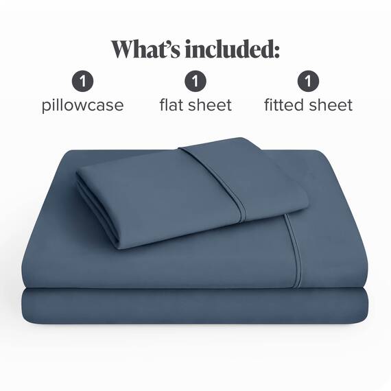 Bare Home Bettwäsche-Set für Einzelbett, 1800 ultraweiche Mikrofaser, für Einzelbett, hydrogebürstet, tiefe Tasche, 3-teiliges Set, Spannbetttuch, Bettlaken und 1 Kissenbezug, Bettwäsche (Einzelbett,