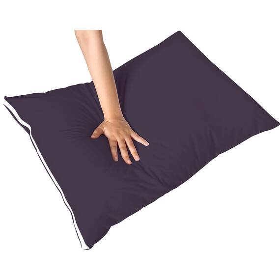 Utopia Bedding Premium 100% wasserdichter Kissenschutz mit Reißverschluss, Standardgröße (2er-Set), Bettwanzen- und staubmilbendicht, mit Reißverschluss, Kissenbezüge, Lila