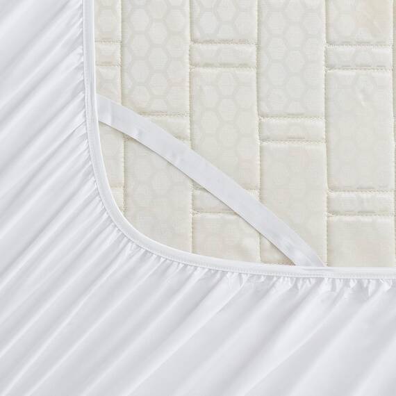 Empyrean Bedding Spannbettlaken für hohe Matratzen, 45.7 cm – 53.3 cm, extra tief, luxuriös, seidig, weich, doppelt gebürstete Mikrofaser, hypoallergen, knitterfrei, Queen-Size-Bett, Weiß