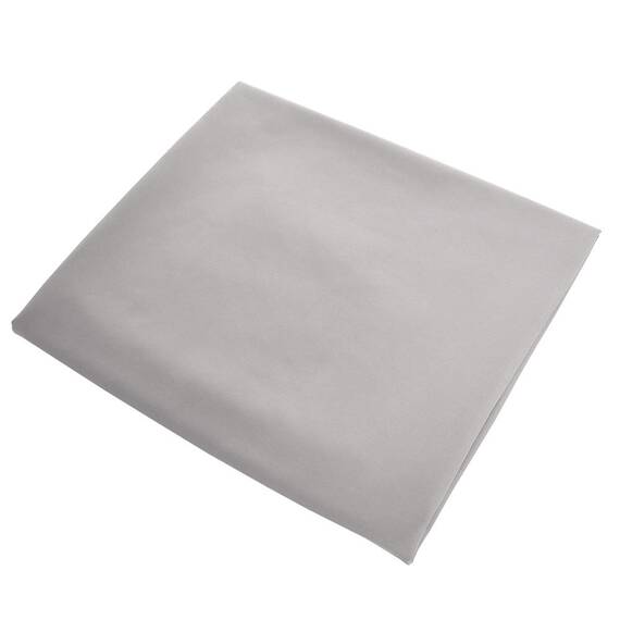 Sfoothome Bettlaken-Set mit 4 Klammern, Tiefe Taschen, 2 extra Kissenbezüge, knitterfrei, fleckenabweisend, 6-teilig Full Light Gray-4 Pieces