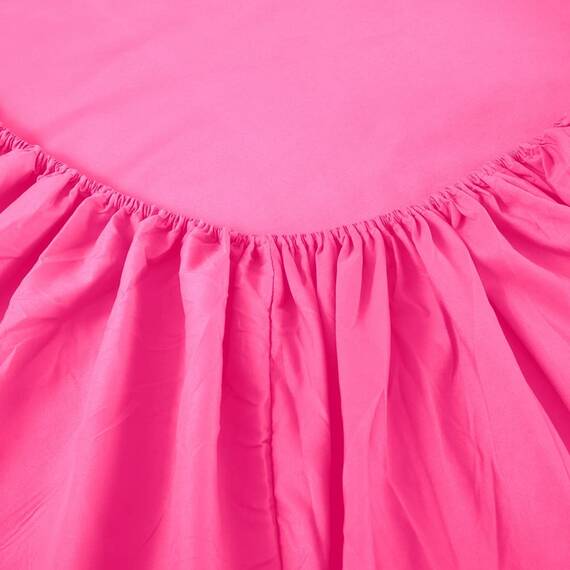 Sfoothome Bettwäsche-Set für King-Size-Betten – 4-teiliges Hotel-Bettwäsche-Set, extra tiefe Taschen, Serie 1800, knitter- und lichtbeständig, Bettlaken und Kissenbezug-Set (Kingsize, Hot Pink)