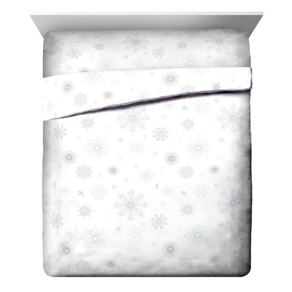 Jay Franco Disney Frozen 2 Elsa Color Block 7 Piece Queen Bed Set - Includes Reversible Comforter & Sheet Set Bedding - Super Soft Fade Resistant Microfiber (Official Disney Product)