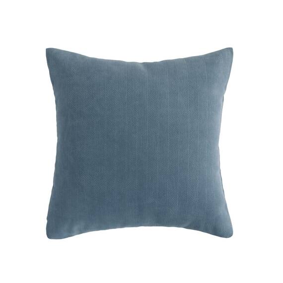 AMBERIS 2 Kissenbezüge (45×45cm)(ohne Einlage) Blau, Modern Style 2 Kissenbezüge (ohne Einlage) für Home Hotel Dekorationen