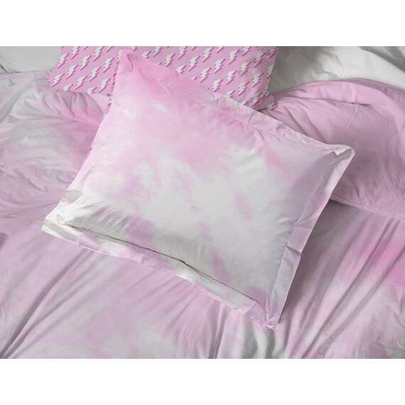 Jay Franco We Wear Cute Vibes Bettwäscheset für Doppelbett, 5-teilig, inklusive Bettdecke und Bettlaken, superweiche Kinder-Bettwäsche, farbechte Mikrofaser, offizielles Produkt