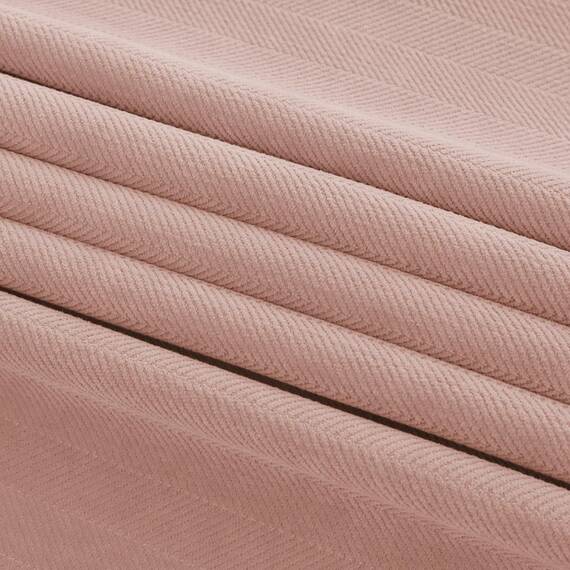AMBERIS Bett Läufer Single Layer Chenille Koralle Rosa, Modern Style Bett Schals für Home Hotel Dekorationen (Kissenbezüge separat erhältlich)