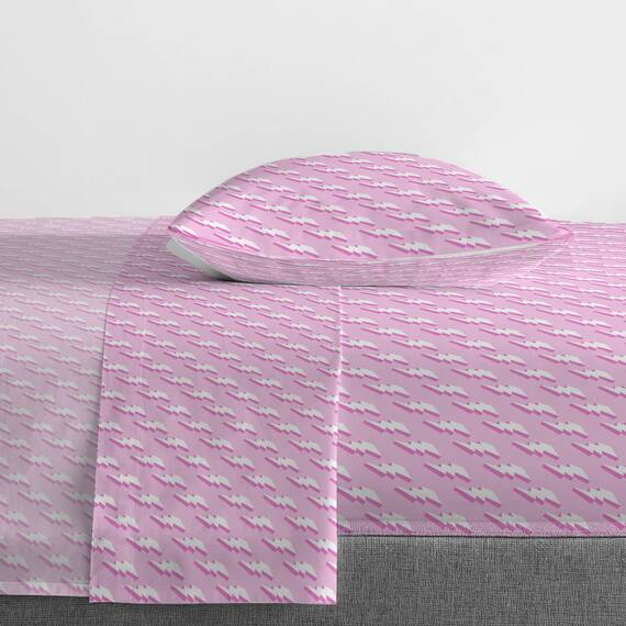 Jay Franco We Wear Cute Vibes Bettwäscheset für Doppelbett, 5-teilig, inklusive Bettdecke und Bettlaken, superweiche Kinder-Bettwäsche, farbechte Mikrofaser, offizielles Produkt